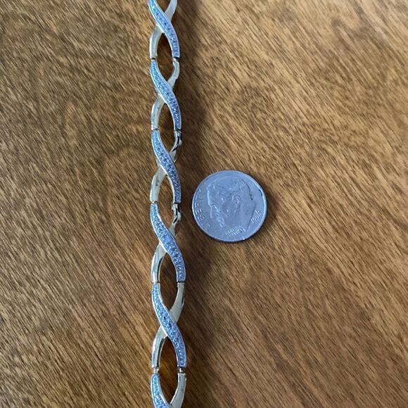 Gold  vermeil  bracelet - Picture 4 of 5